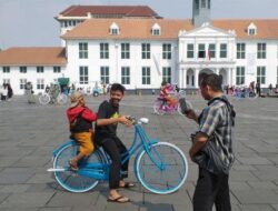 Libur Sekolah, Kawasan Kota Tua Diserbu Pengunjung