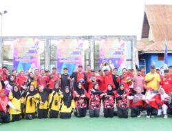 Turnamen Voli Guru SD dan SMP, Bupati Kasmarni: Sarana Memperkokoh Silaturahmi dan Berbagi Pengalaman