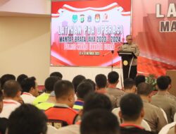 Jelang Operasi Mantap Brata 2023-2024, Polres Metro Jakut Gelar Latpraops
