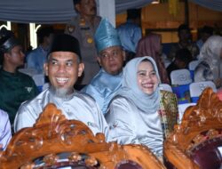 Bupati Kasmarni Hadiri Langsung Malam Pembukaan MTQ XLI Provinsi Riau, Dukung Penuh Kafilah Bengkalis