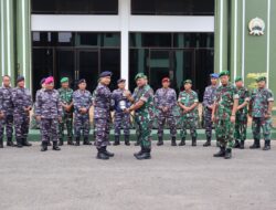 Dandim 0711/Pemalang Terima Kunjungan Silaturrahmi Danlanal Tegal