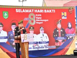 Puncak HUT PUPR, Ardiansyah: PR Kami yang Paling Besar Adalah Membangun Jembatan Pulau Bengkalis