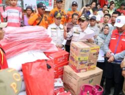 Wako Ahmadi Terus Kawal Pendistribusian Logistik Bagi Warga Terdampak Banjir