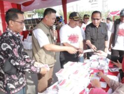 Bupati Tanjab Barat Sukses Melakukan Simulasi Pemungutan dan Penghitungan Suara