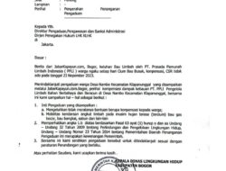 Aktivis Walhi Kritisi DLH Kabupaten Bogor soal Limbah B3 PT PPLI