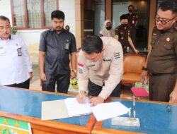 Wabup Tanjab Barat Hadiri Pemusnahan Barang Bukti Perkara Tindak Pidana Umum