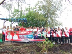 HPSN 2024, DLH Bengkalis dan Pemdes Prapat Tunggal Gelar Aksi Bersih Pantai