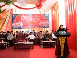 Safari Ramadan di Mandau, Bupati Bengkalis Santuni Anak Yatim dan Kaum Dhuafa