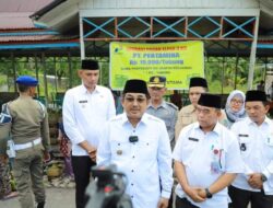 Pastikan Distribusi Lancar dan Tepat Sasaran, Bupati Tanjab Barat Tinjau Operasi Pasar Elpiji 3 Kg