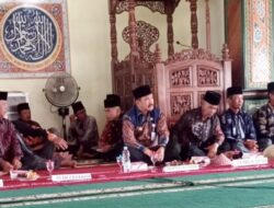 Pj Bupati Asraf Hadiri Peringatan Isra Mi’raj di Masjid Desa Tanjung Mudo Penawar