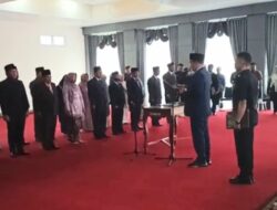 Pj Bupati Kerinci Lantik Pejabat Eselon III dan IV