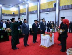 Pimpinan DPRD Kota Sungai Penuh Periode 2024-2029 Ucapkan Sumpah dan Janji