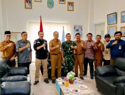 Dukung Swasembada Pangan, Wabup Murison Terima Kunjungan Satgas TNI AD