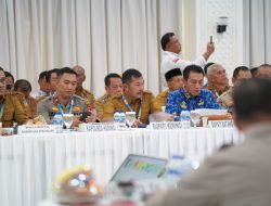 Sinergi Daerah Dukung Ketahanan Pangan, Bupati Monadi Hadiri Rakor Lintas Sektoral Polda Jambi
