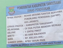 CV Duta Putra Mandiri Berkah Baru Pasang Papan Proyek Setelah Viral Pemberitaan