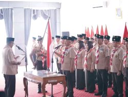 Sekda Jambi Lantik Pengurus Pramuka Kerinci 2025–2030