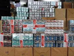 Penyelundupan 80.000 Bungkus Rokok Ilegal di Tol KM 610 Madiun Digagalkan