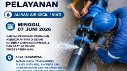 ABH Perbaiki Kebocoran Pipa di Depan Informa Simpang Kepri Mall, Mobil Tangki Disiapkan untuk Pelanggan