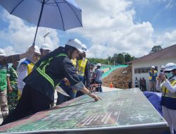 Bupati Annisa Tinjau Pembangunan Sekolah Rakyat, Pimpin Pembahasan Site Plan
