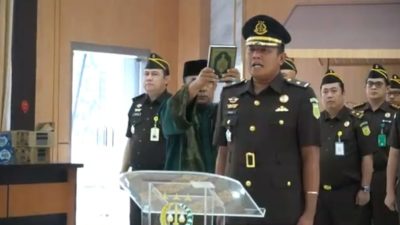 Putra Kuansing Priandi Firdaus Resmi Jabat Kasidik Kejati Kepri