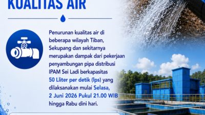 ABH Informasikan Penyebab Penurunan Kualitas Air