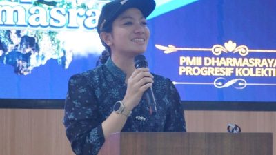 Bupati Annisa Hadiri Pelantikan PC PMII Dharmasraya, Dorong Lahirnya Pemimpin Masa Depan