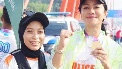 Road to Police Woman Run 2026 Diserbu Ribuan Peserta, Bupati Dharmasraya Turut Ambil Bagian