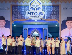 MTQ ke-40 Sumut Resmi Dibuka, Bobby Nasution Ajak Implementasikan Nilai Alquran dalam Pembangunan
